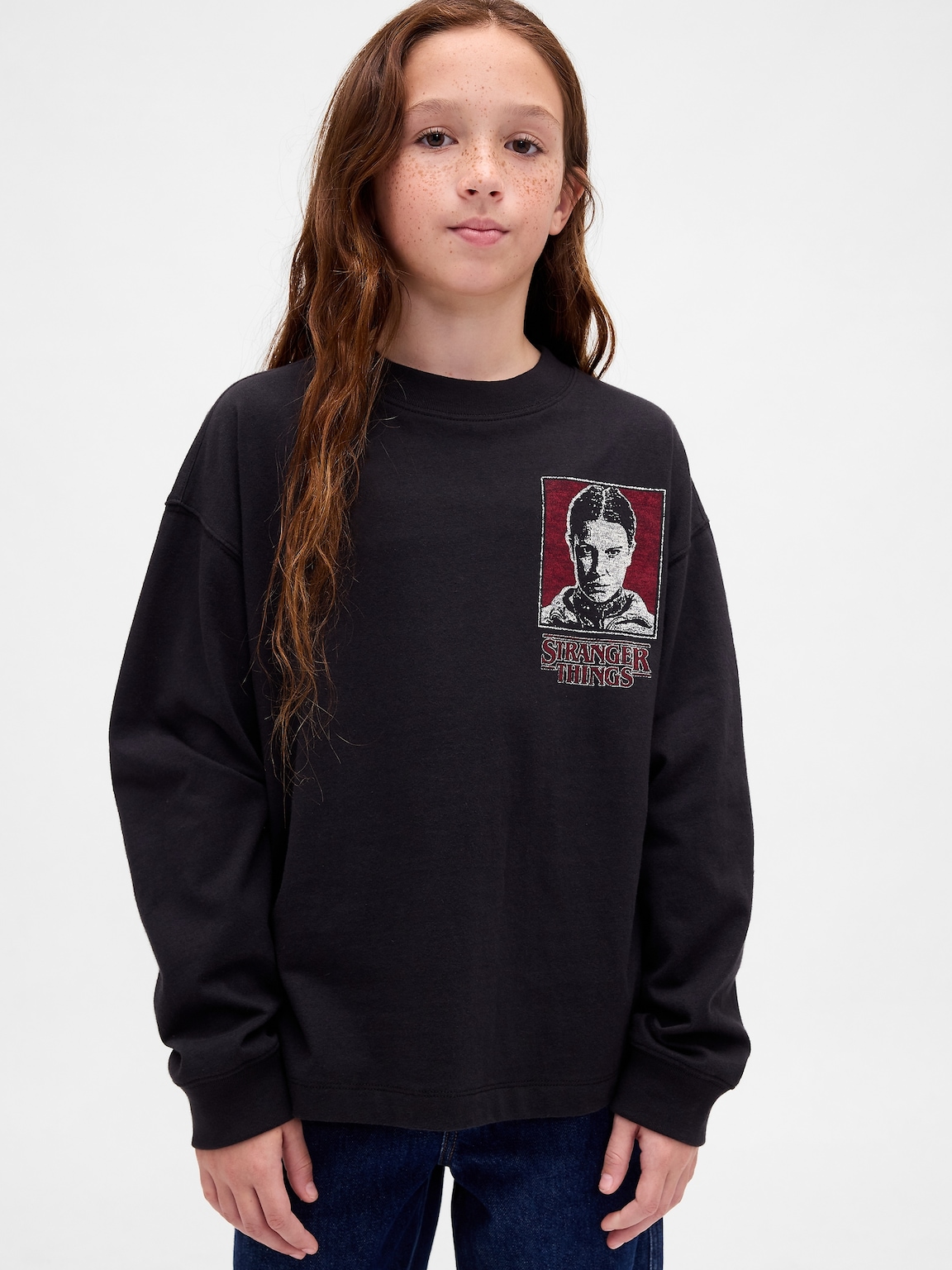 Stranger Things Kids Graphic T-Shirt