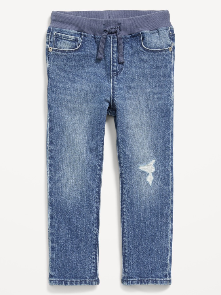 360° Stretch Pull-On Skinny Jeans for Toddler Boys