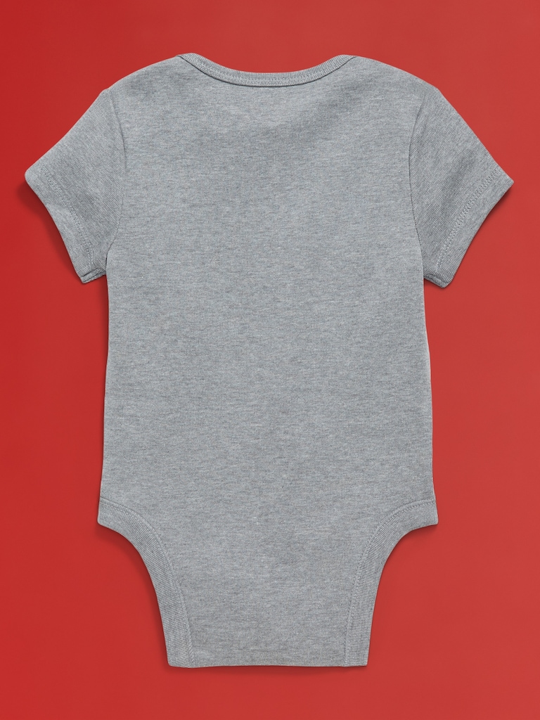 Old Navy x Disney© Short-Sleeve Logo-Graphic Bodysuit for Baby
