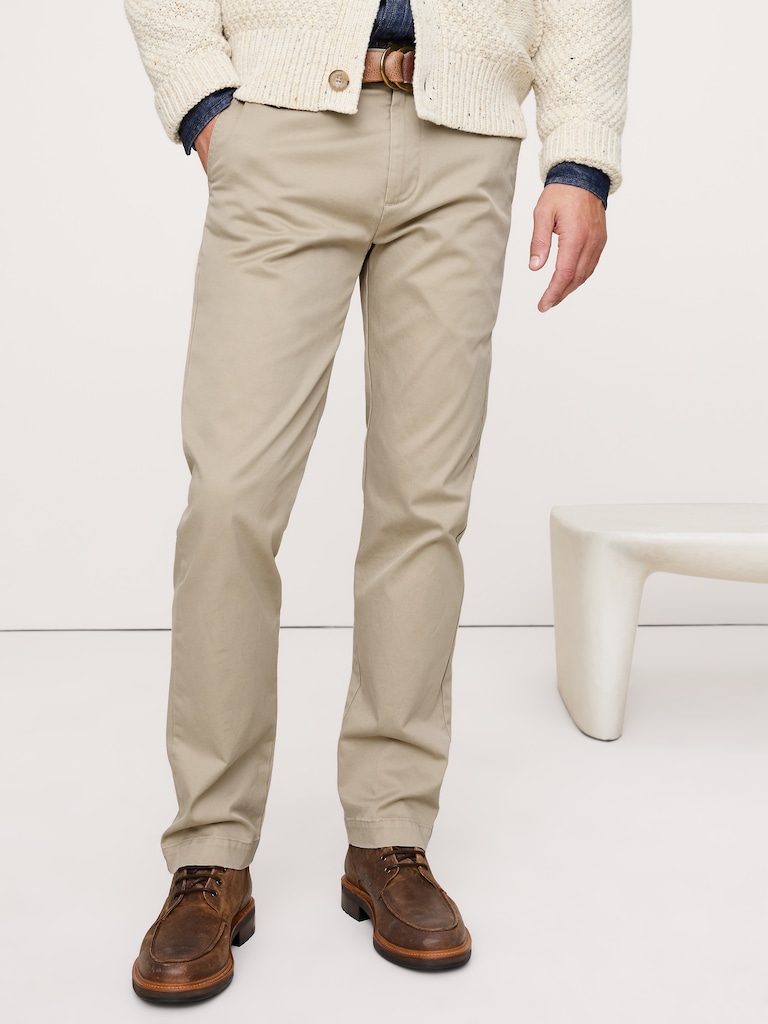 Straight Lived-In Chino