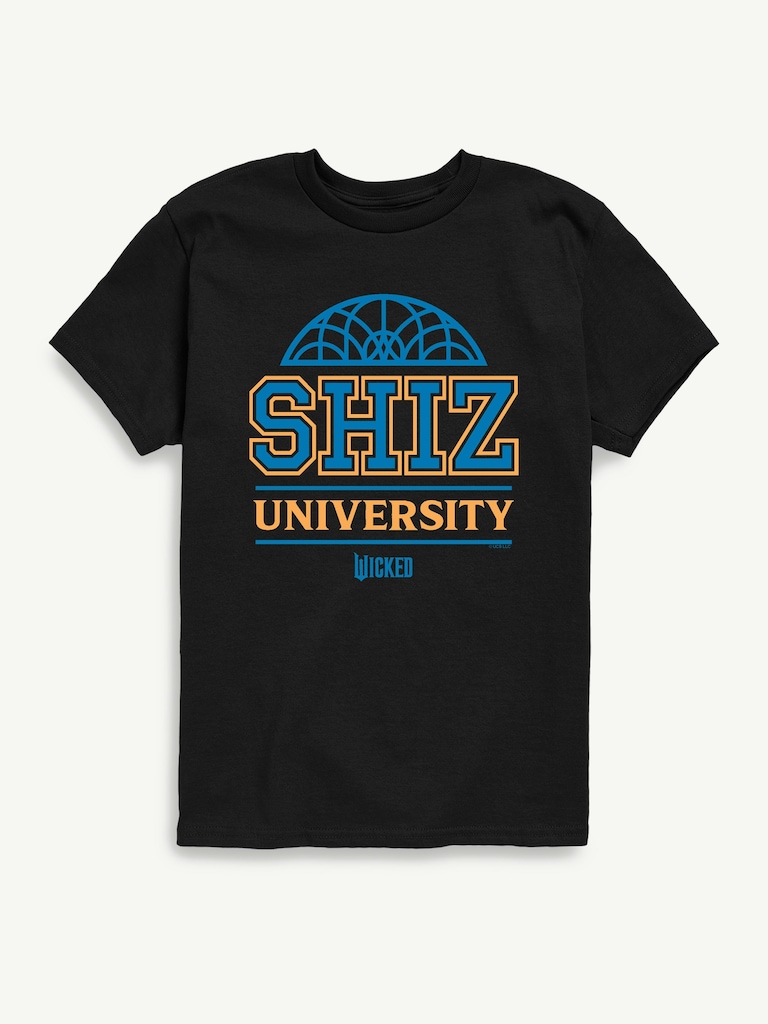 Wicked Shiz University Short Sleeve Tee For Kids