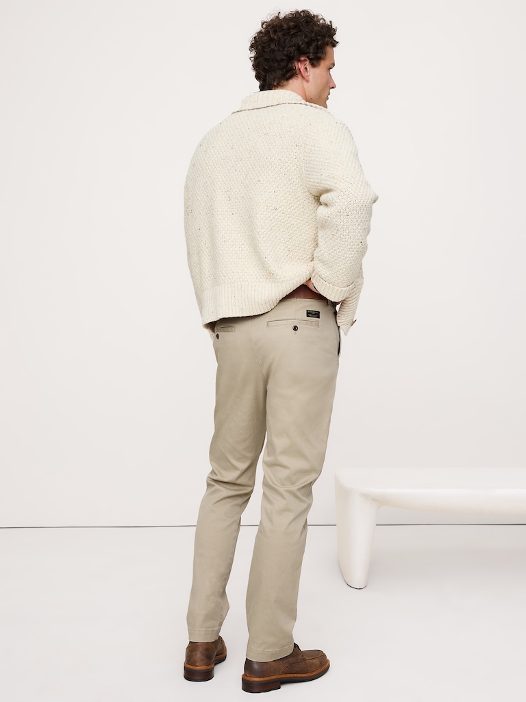 Straight Lived-In Chino