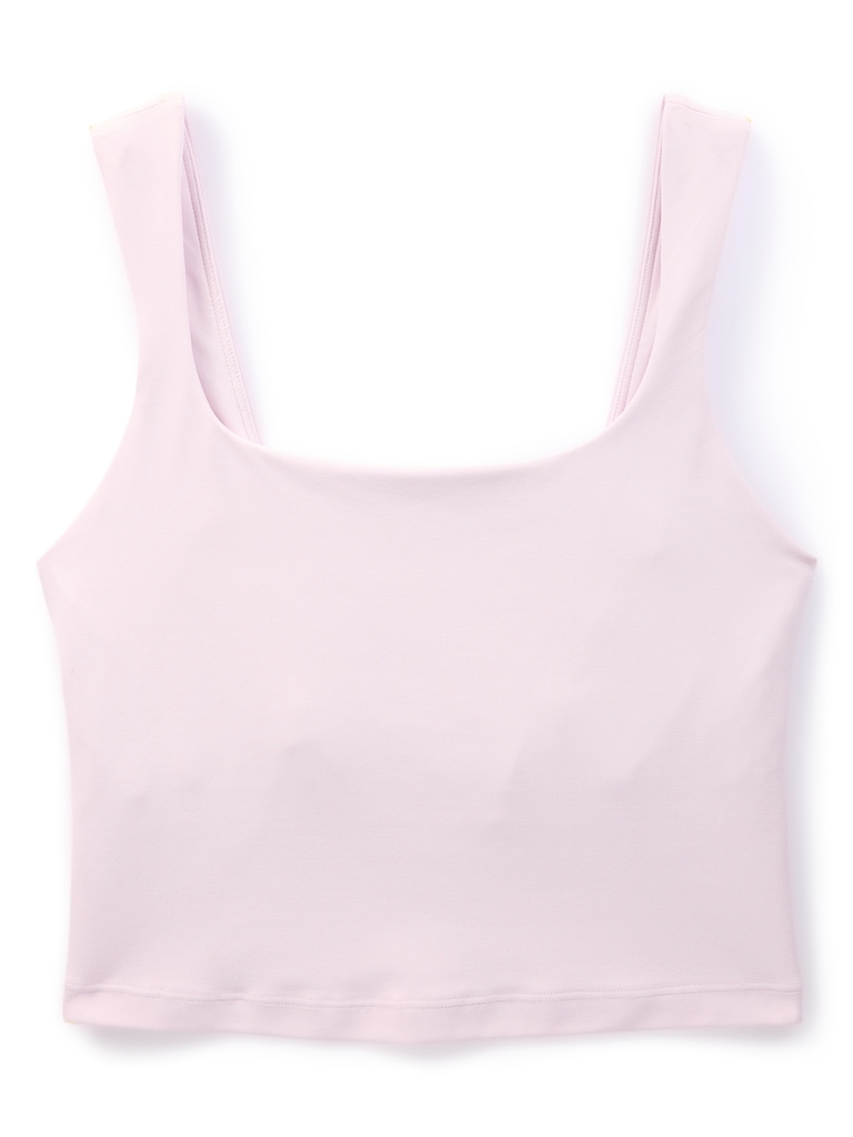 Transcend Square Neck Crop Sports Bra D-DD
