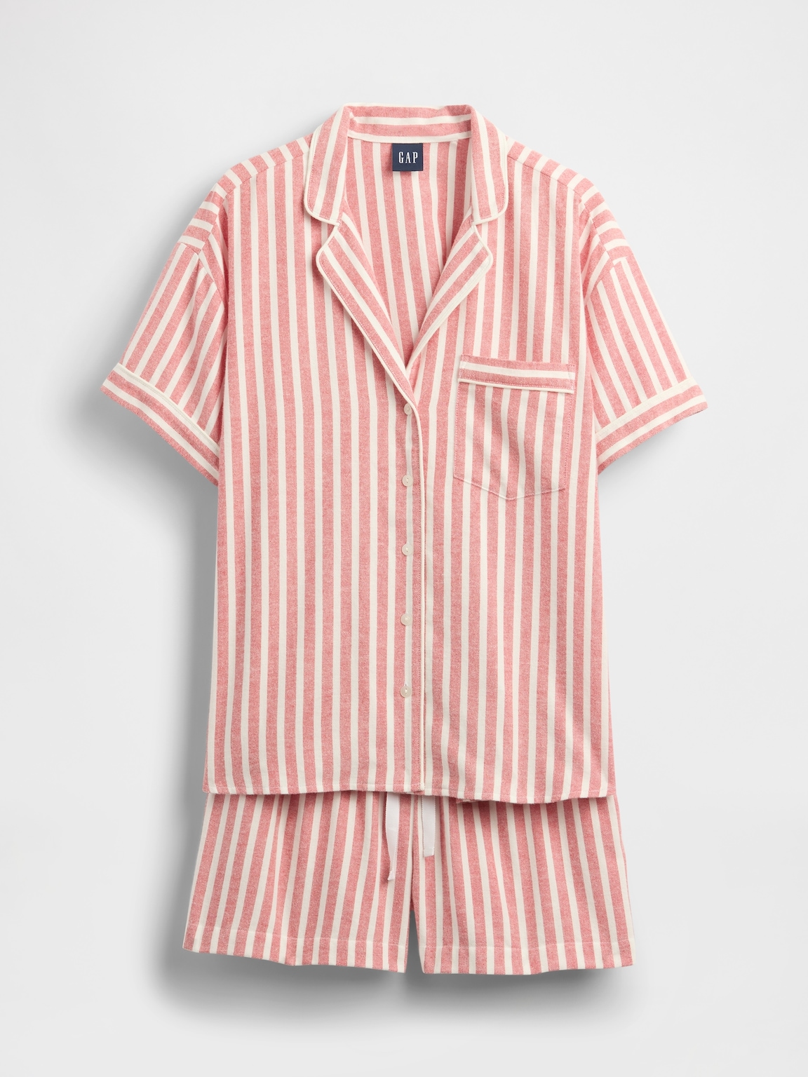 Adult Softest Flannel PJ Short Set