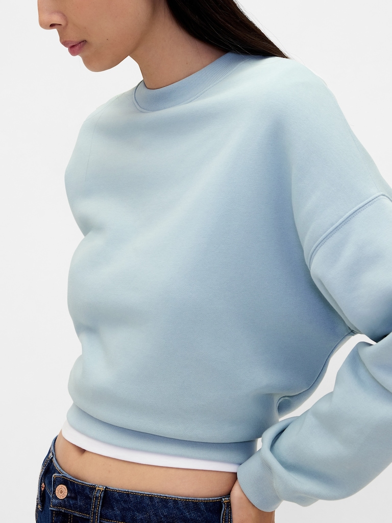 VintageSoft Wedge Crewneck Sweatshirt