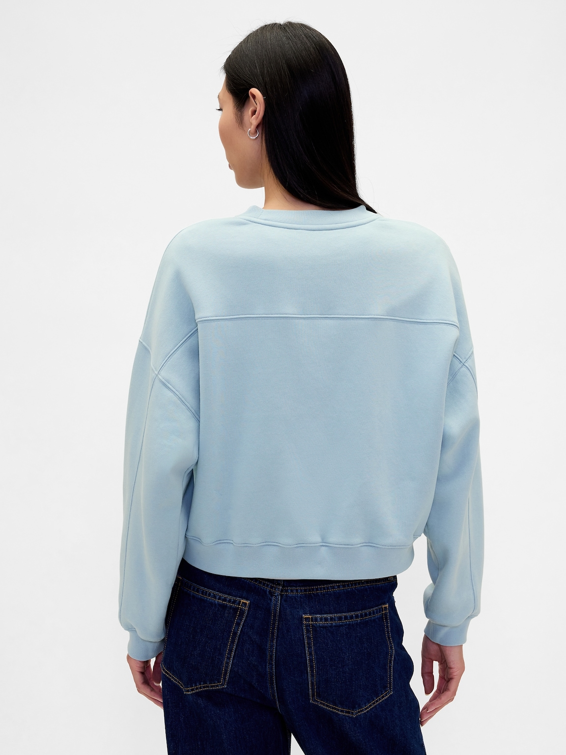 VintageSoft Wedge Crewneck Sweatshirt