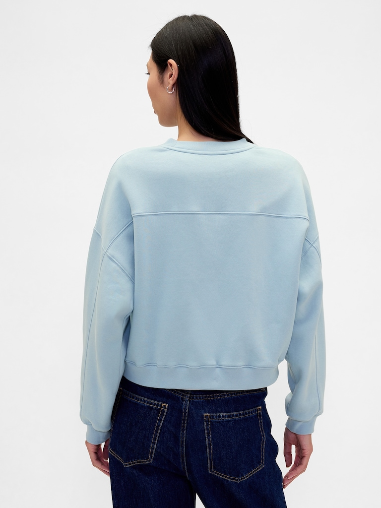 VintageSoft Wedge Crewneck Sweatshirt