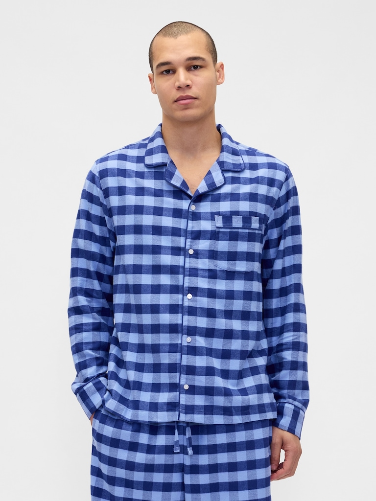 Adult Softest Flannel PJ Shirt