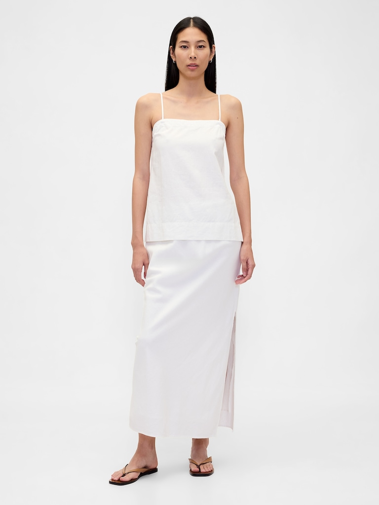 Linen-Blend Cami