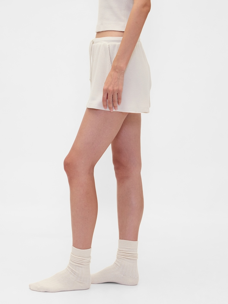 Waffle PJ Shorts