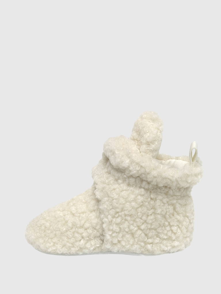 Robeez Baby Sherpa Snap Booties