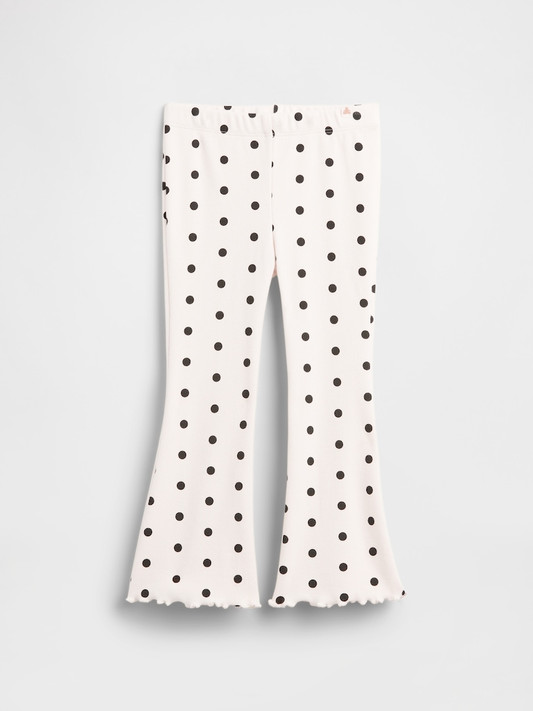 babyGap Pull-On Ribbed Flare Leggings