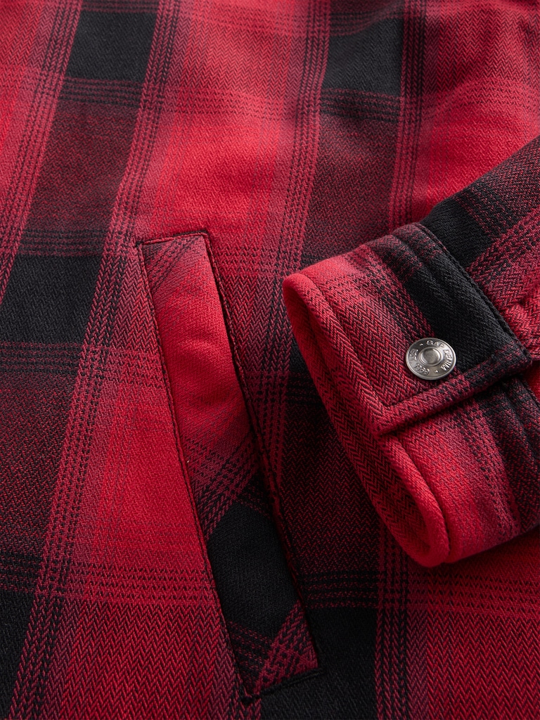 Stranger Things Adult Sherpa-Lined Shirt Jacket