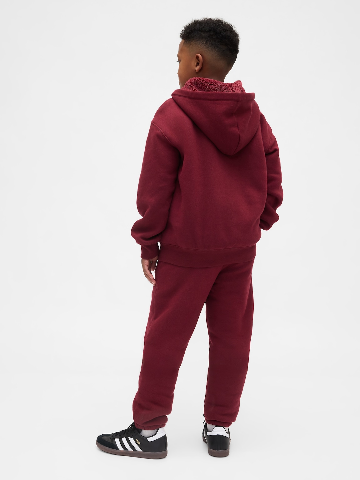 Kids Relaxed Sherpa-Lined Joggers