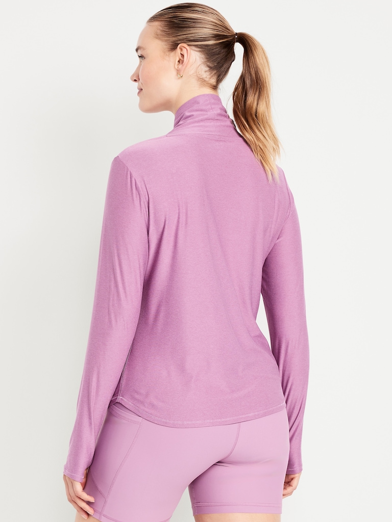 CloudMotion Funnel Neck Top
