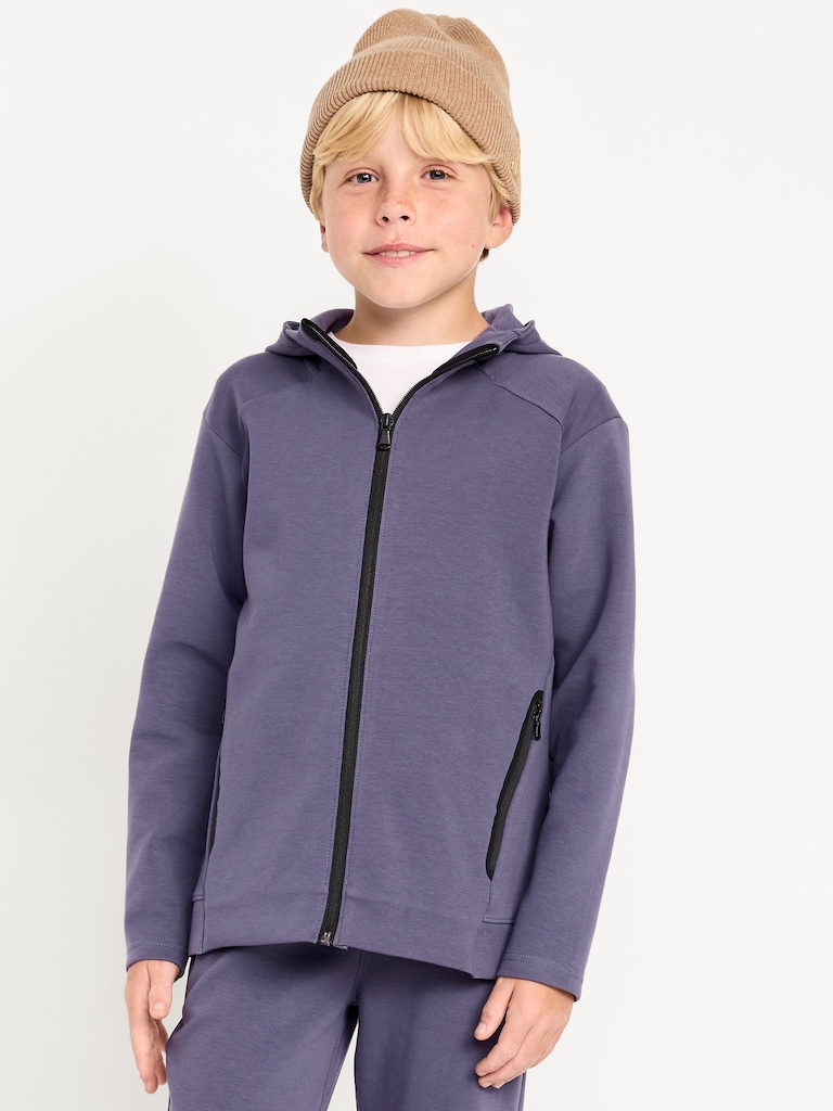 Dynamic Fleece Zip-Front Hoodie for Boys