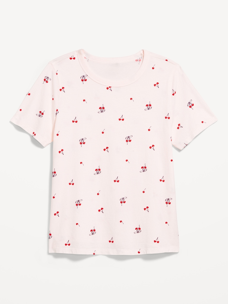 EveryWear Crew-Neck Printed T-Shirt