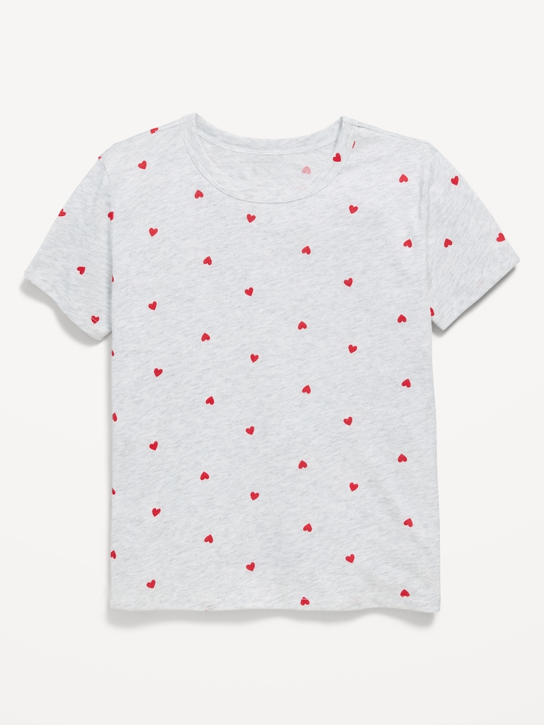 Printed Softest Short-Sleeve T-Shirt for Girls