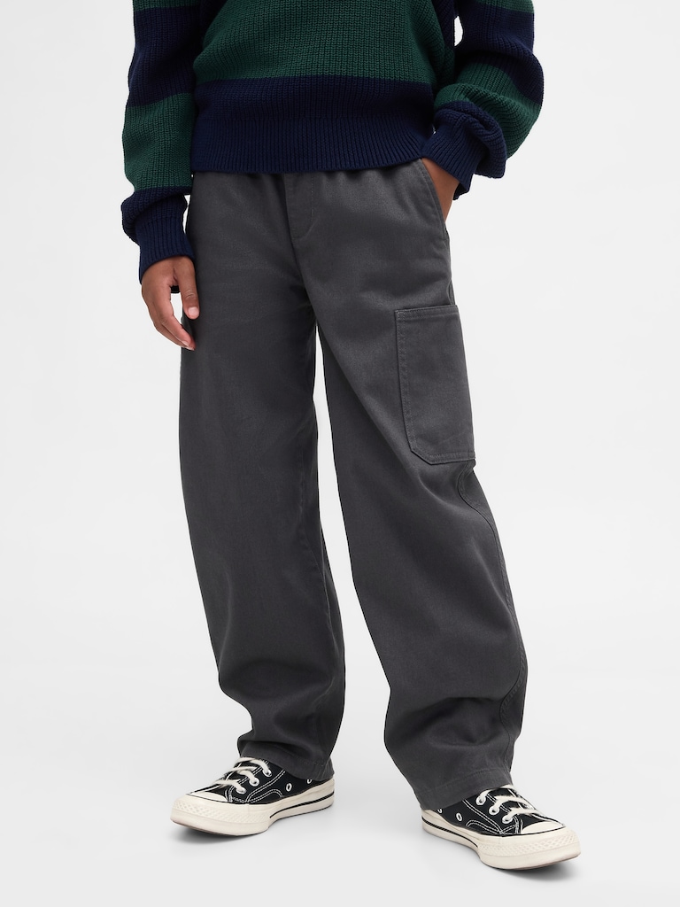 Kids Brushed Easy Cargo Pants
