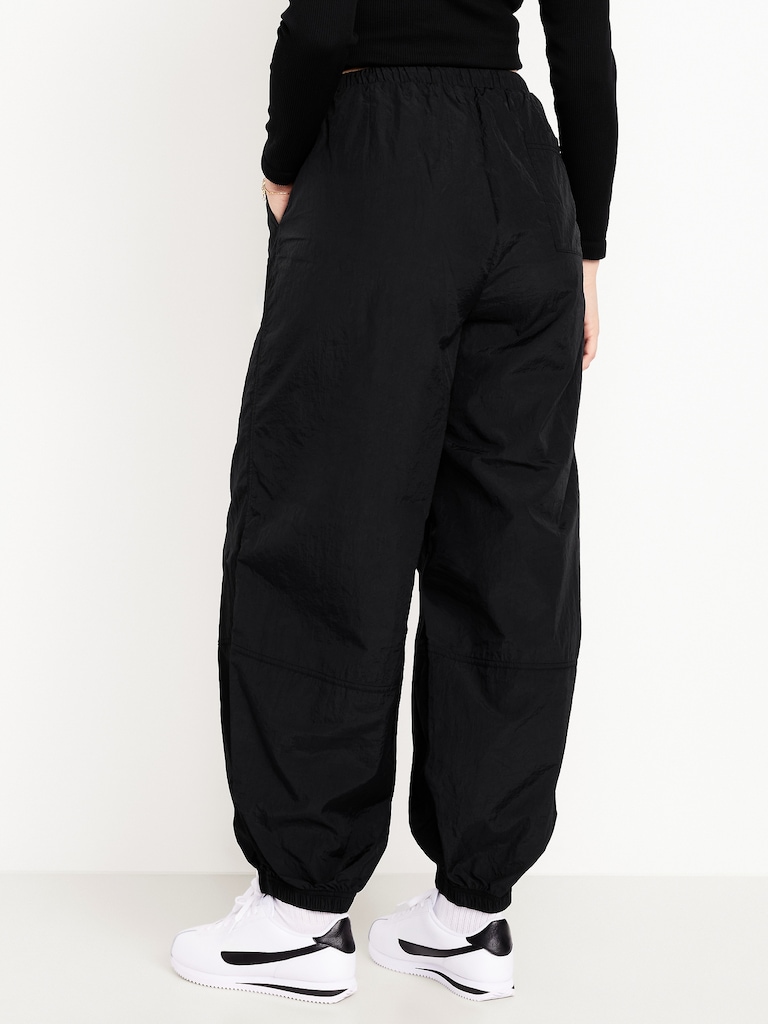 Pull-On Bubble Windbreaker Pants