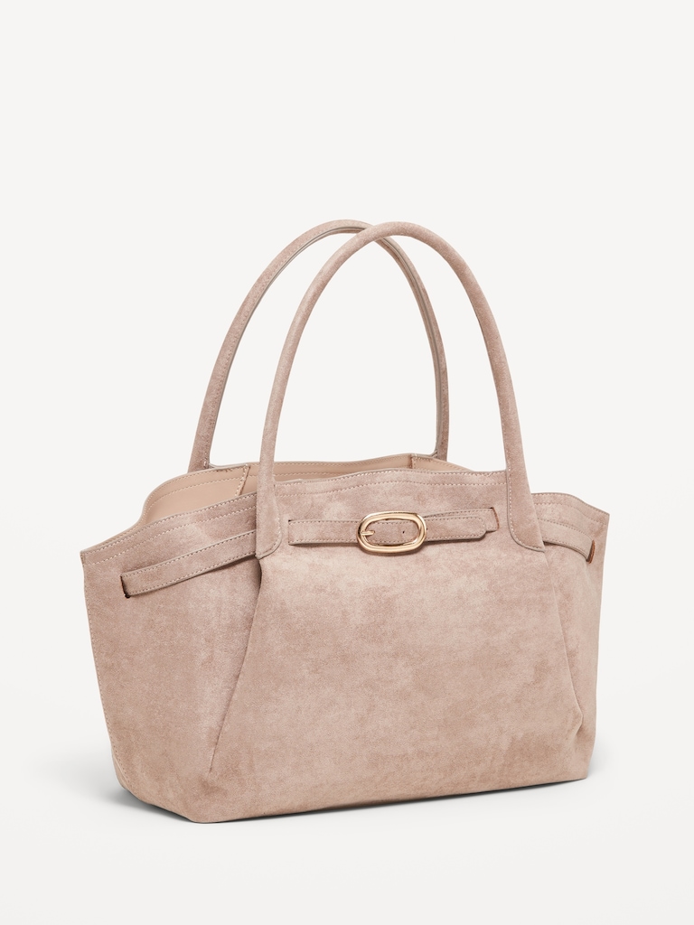 Large Belted Tote Bag