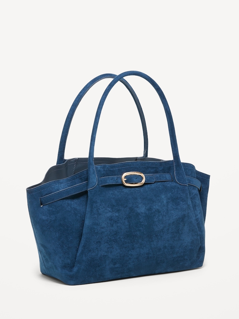 Large Belted Tote Bag