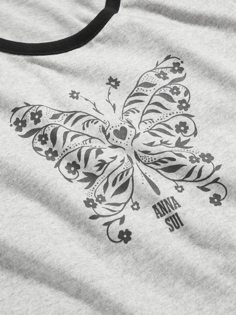 Old Navy x Anna Sui Ringer Tee