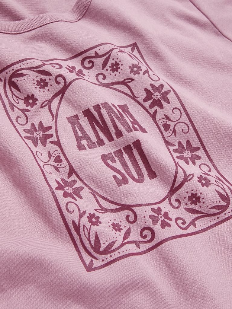 Old Navy x Anna Sui Ringer Tee