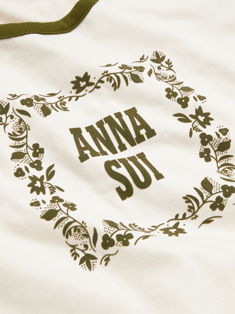Old Navy x Anna Sui Ringer Tee