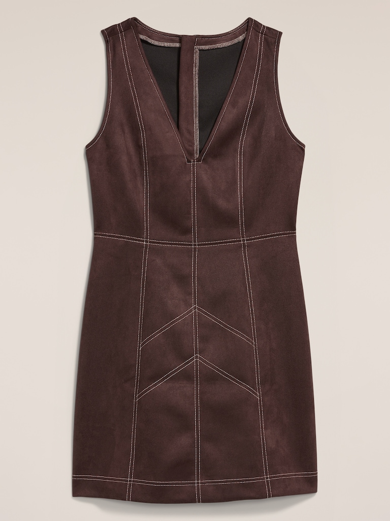 Old Navy x Anna Sui Vegan Suede Mini Dress