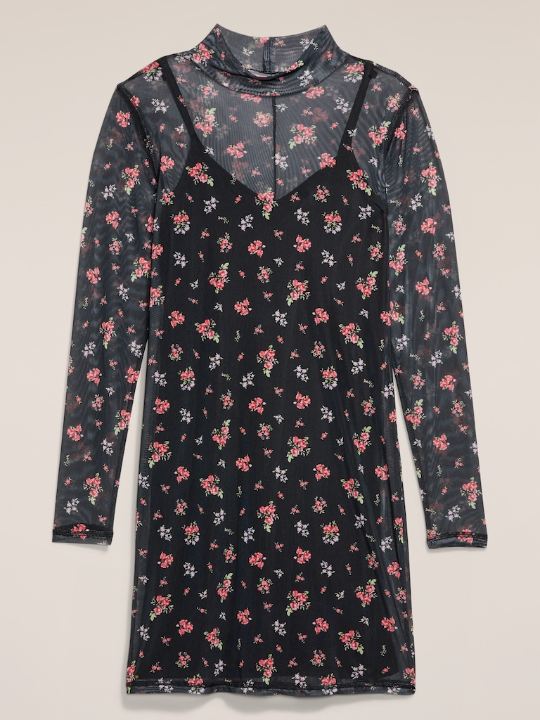 Old Navy x Anna Sui Sheer Mini Dress