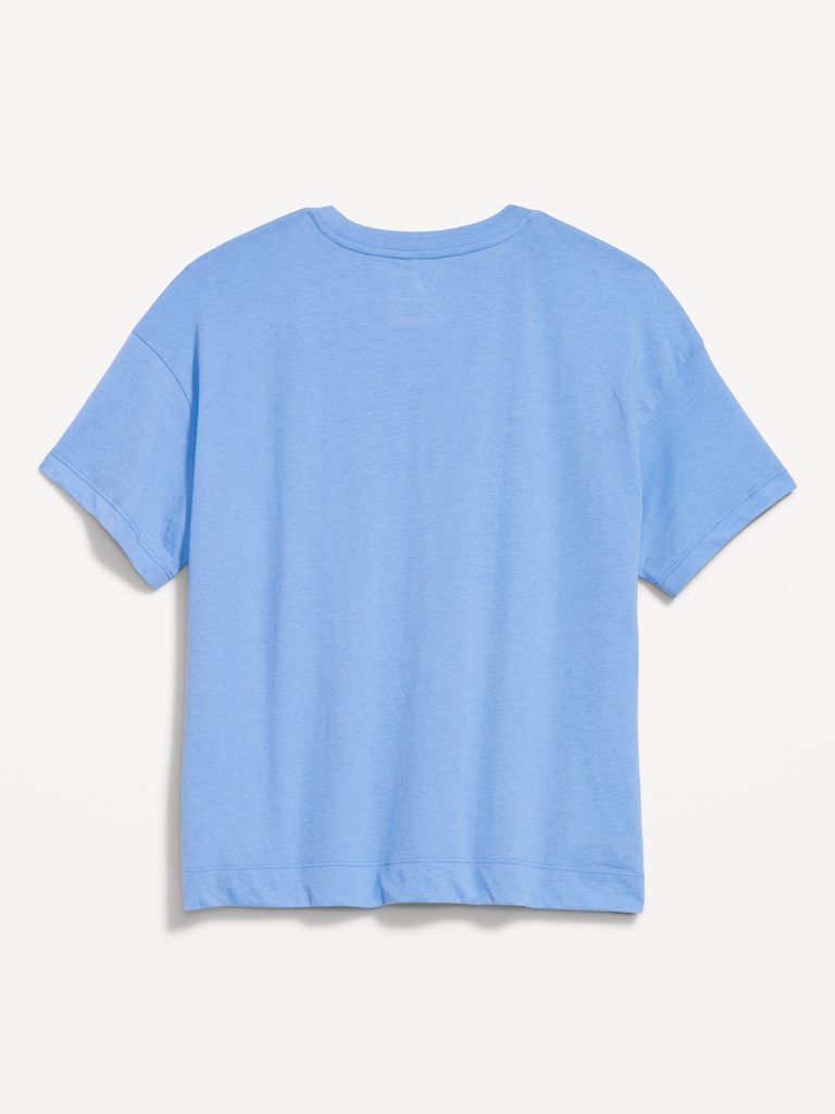 College Crew-Neck T-Shirt for Women