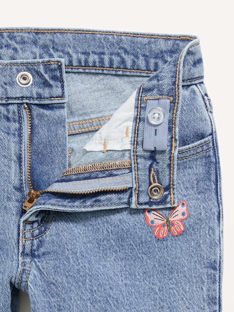 High-Waisted Flare-Leg Jeans for Girls