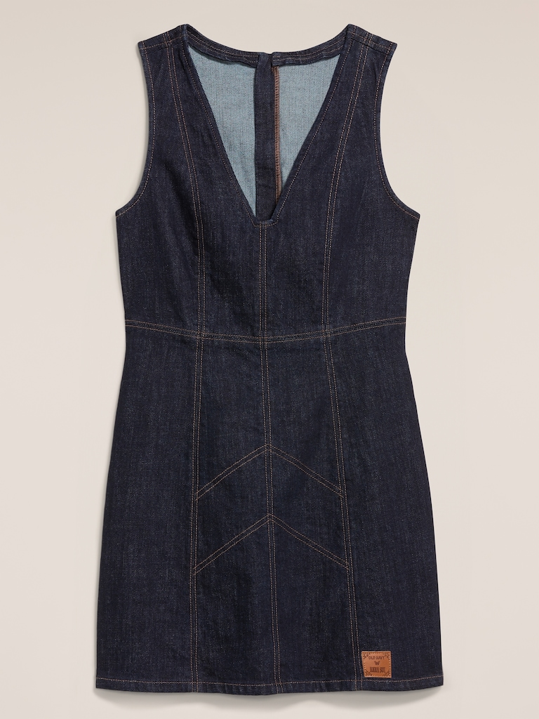 Old Navy x Anna Sui Sleeveless Denim Mini Dress