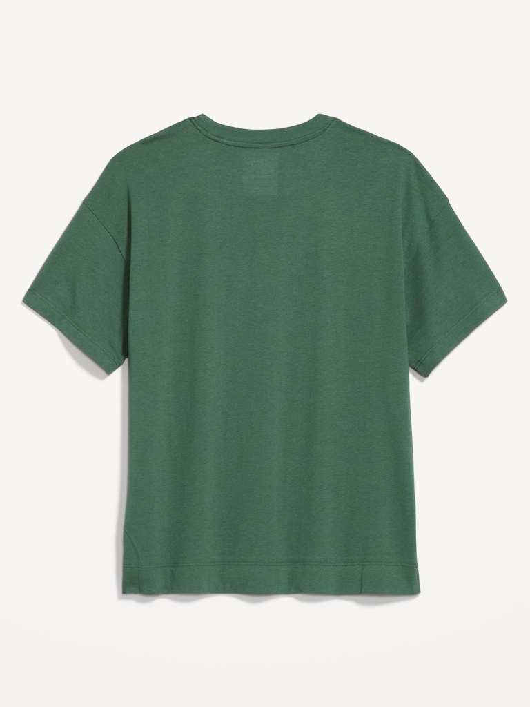 College Crew-Neck T-Shirt for Women