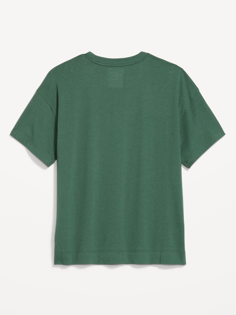 College Crew-Neck T-Shirt for Women