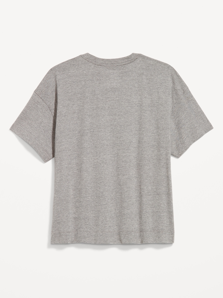 College Crew-Neck T-Shirt for Women