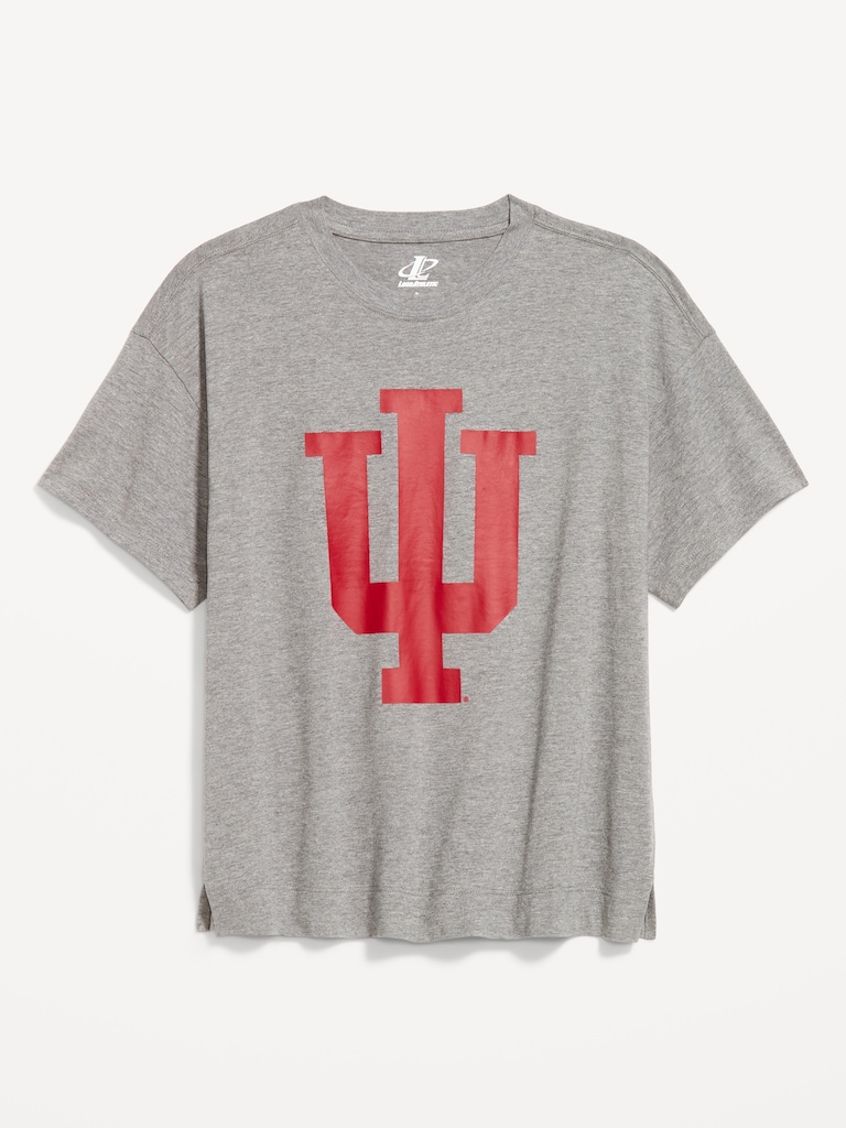 College Crew-Neck T-Shirt for Women