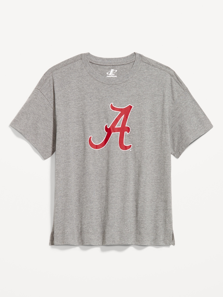 College Crew-Neck T-Shirt for Women