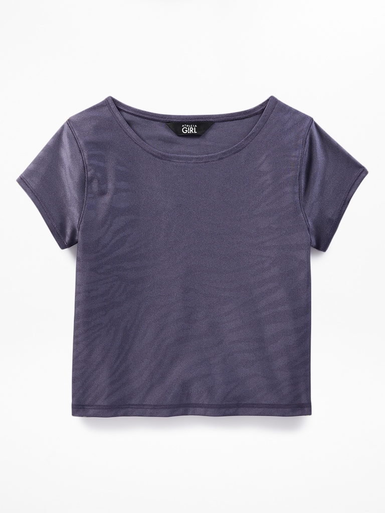 Simone Biles Athleta Girl Shine Powervita Tee