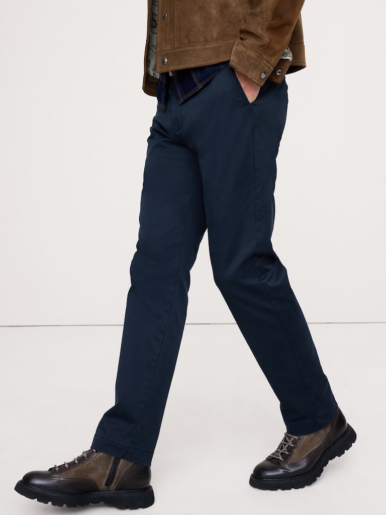 Straight Lived-In Chino