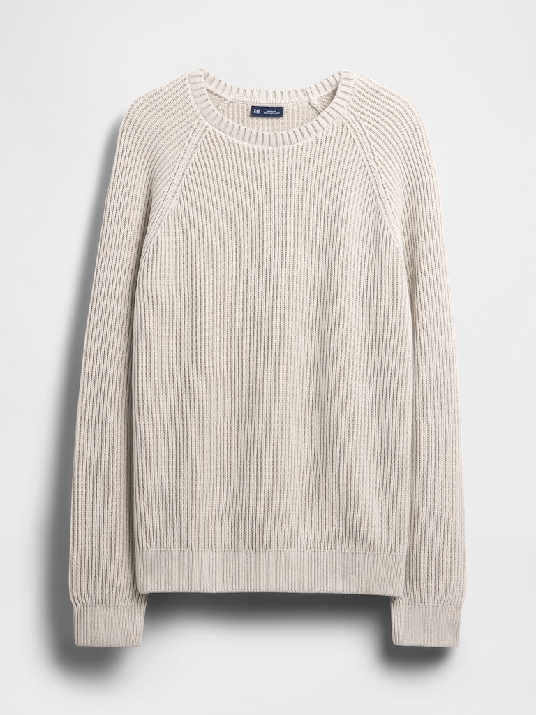 Classic Raglan Crewneck Sweater