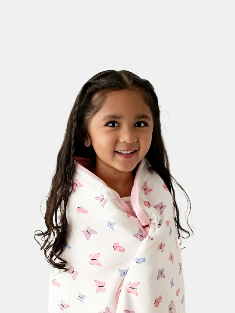 Bamboo Little  Butterfly Baby Blanket