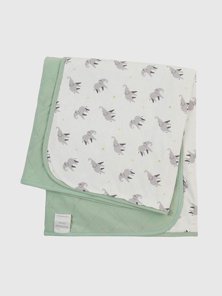Bamboo Little Elephant Baby Blanket