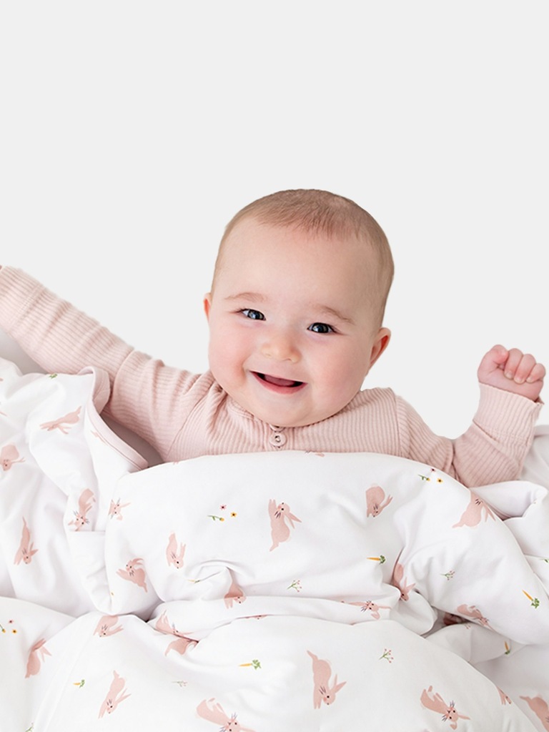 Bamboo Little Bunny Baby Blanket
