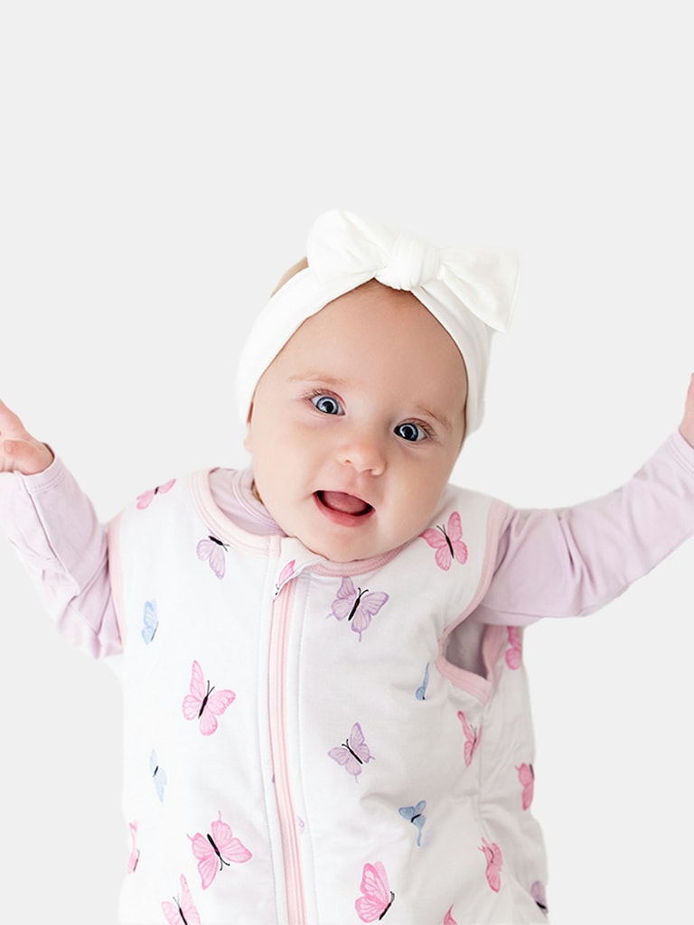 Bamboo Little Butterfly Sleep Sack 0 to 12 Months