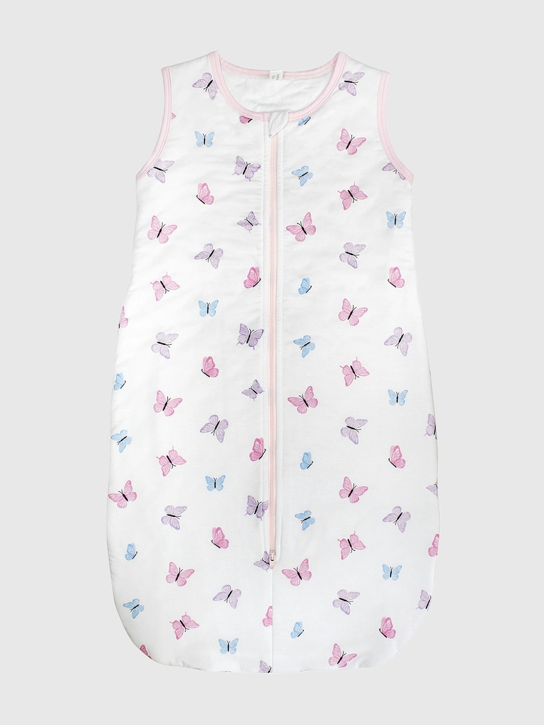 Bamboo Little Butterfly Sleep Sack 0 to 12 Months