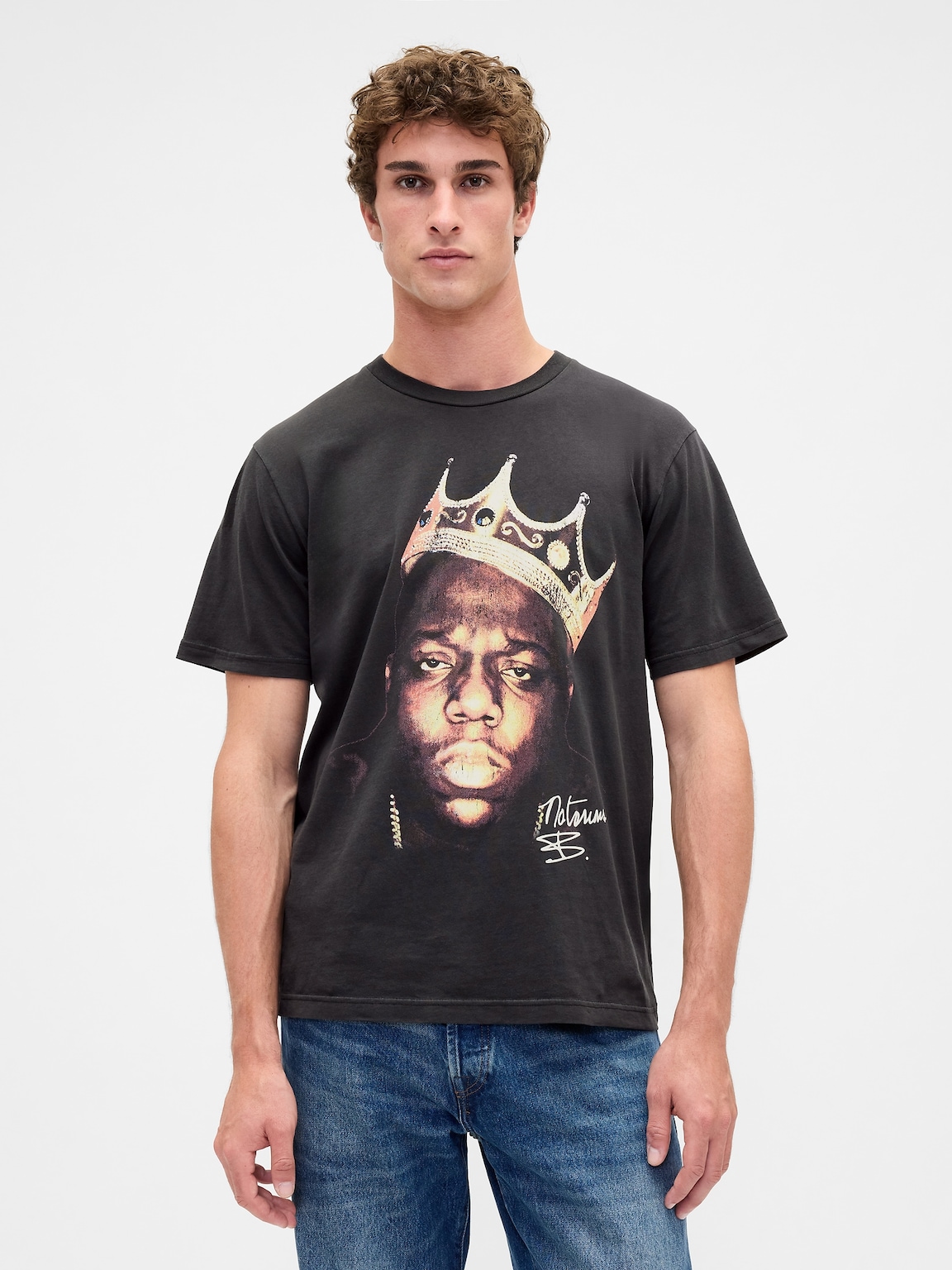 The Notorious B.I.G. Relaxed Graphic T-Shirt