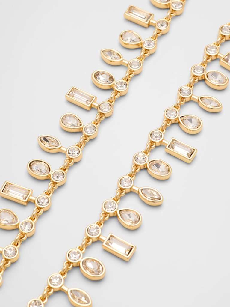 Shine Multi Stone Collar Necklace