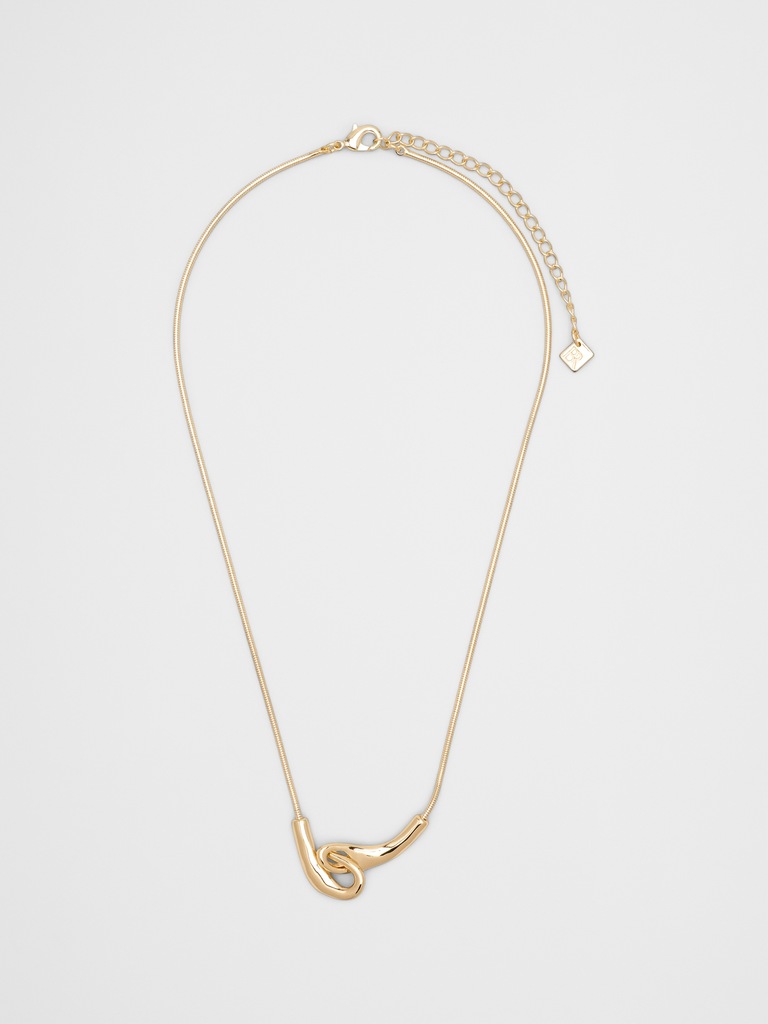 Interlock Snake Chain Necklace